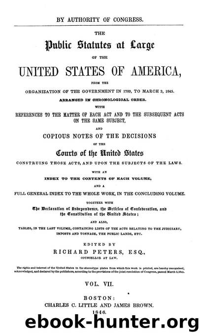 007 statutes at large by Unknown