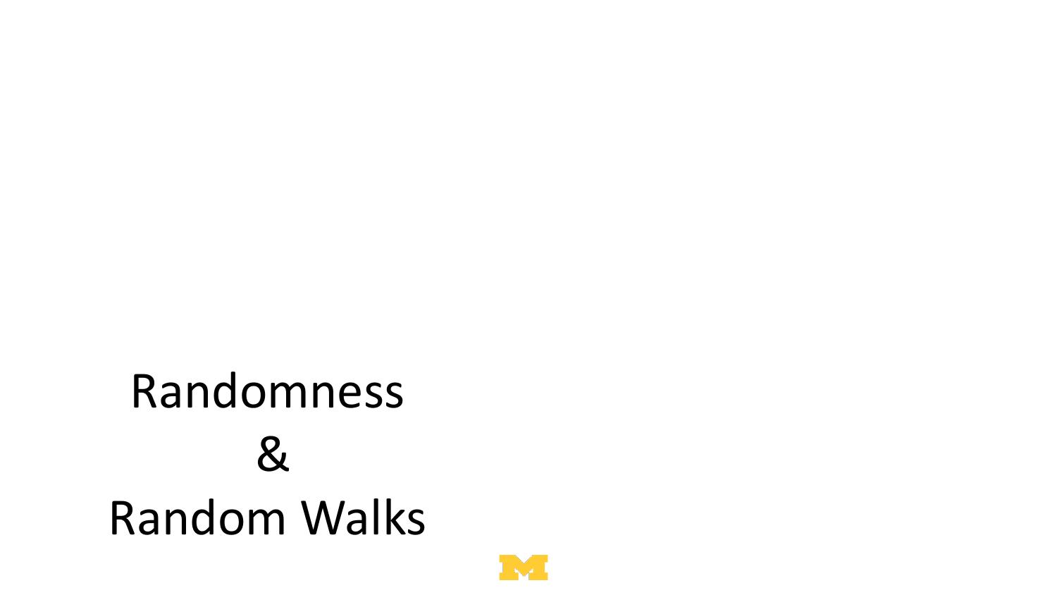 01 15.1 Randomness and Random Walk Models 3-05 0 Lecture 15.all- Randomness and Random Walks pdf by Thomas Carl Hickey