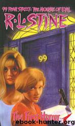 01 The First Horror by R.L. Stine