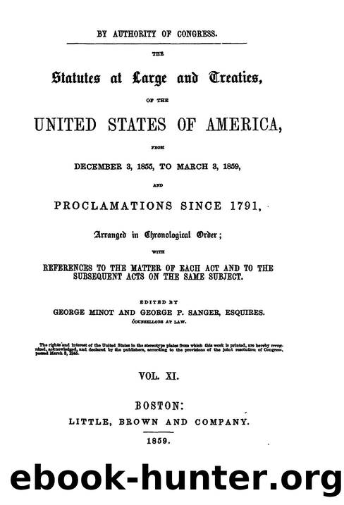 011 statutes at large by Unknown