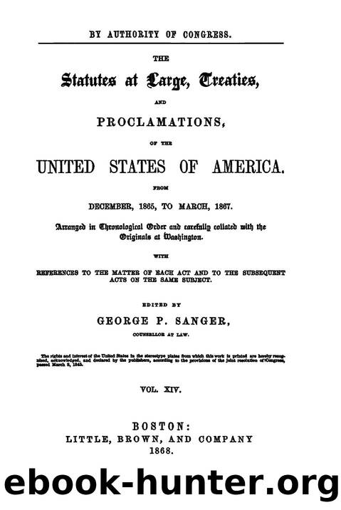 014 statutes at large by Unknown