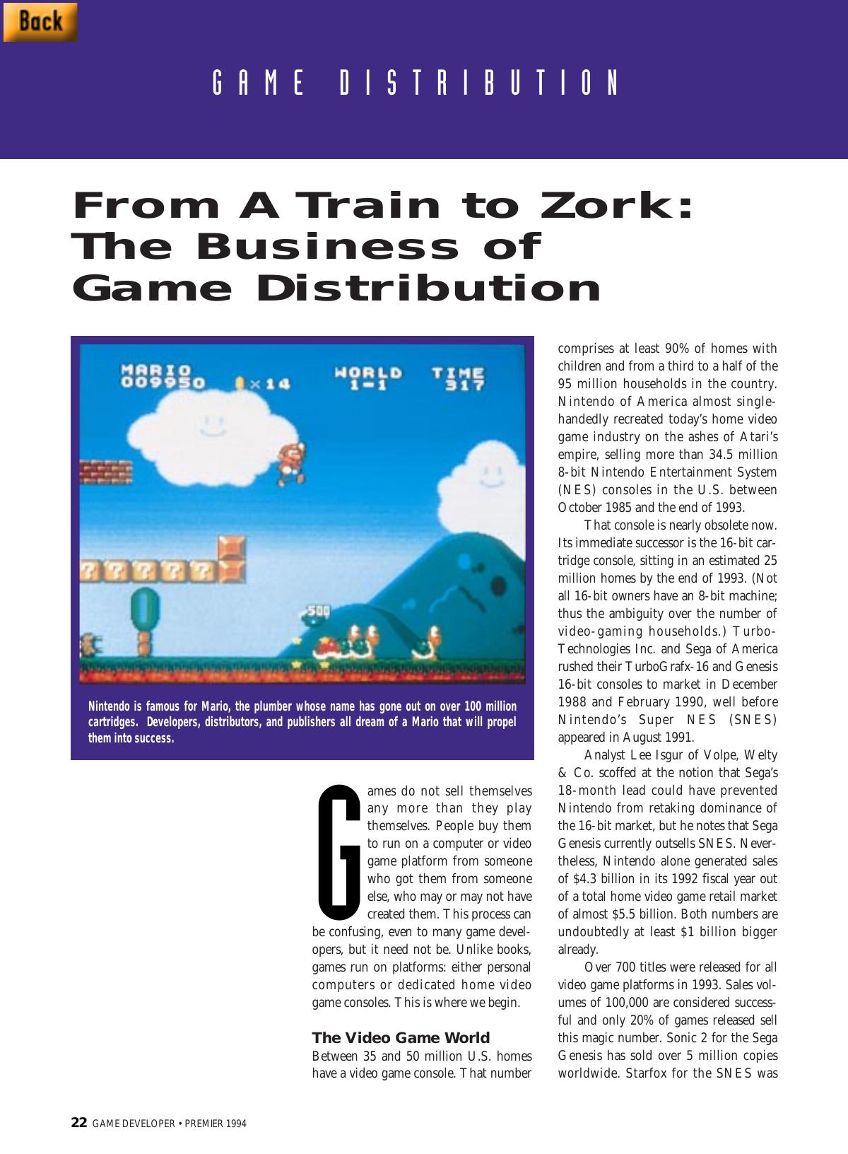 0194: From A-Train to Zork: The Business of Game Distribution by Unknown