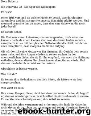 02 - Die Spur des Kidnappers by Nora Roberts