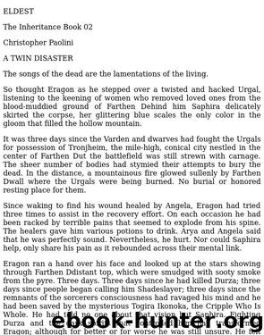 02 Eldest by Paolini Christopher