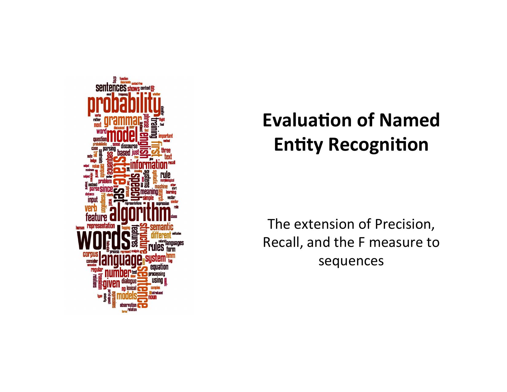 02 Evaluation of Named Entity Recognition 6-34 by Unknown