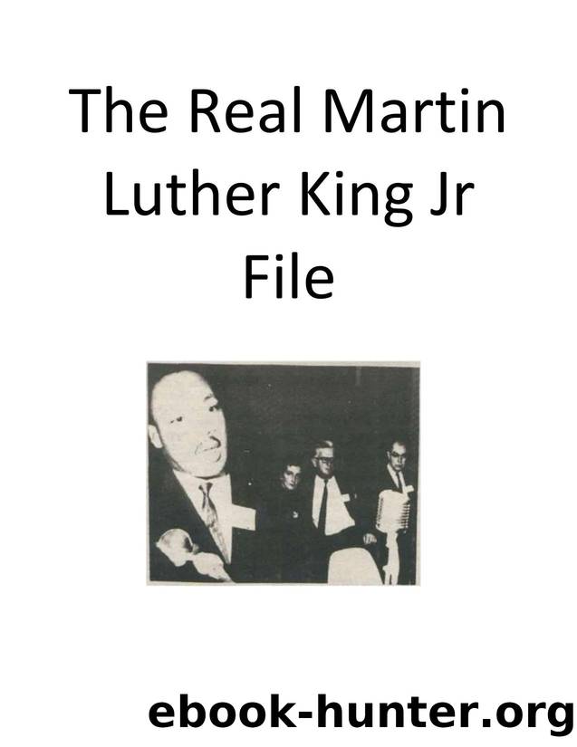 02 The Real Martin Luther King Jr File by 123ABC990