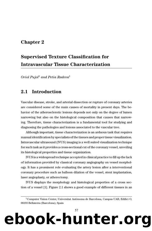 02 supervised texture classification for intravascular tissue characterisation by Unknown