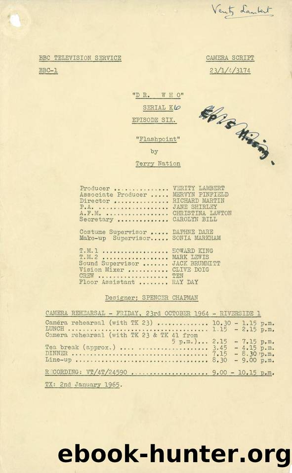 02-02 - The Dalek Invasion of Earth by Episode 6 (Camera Script)