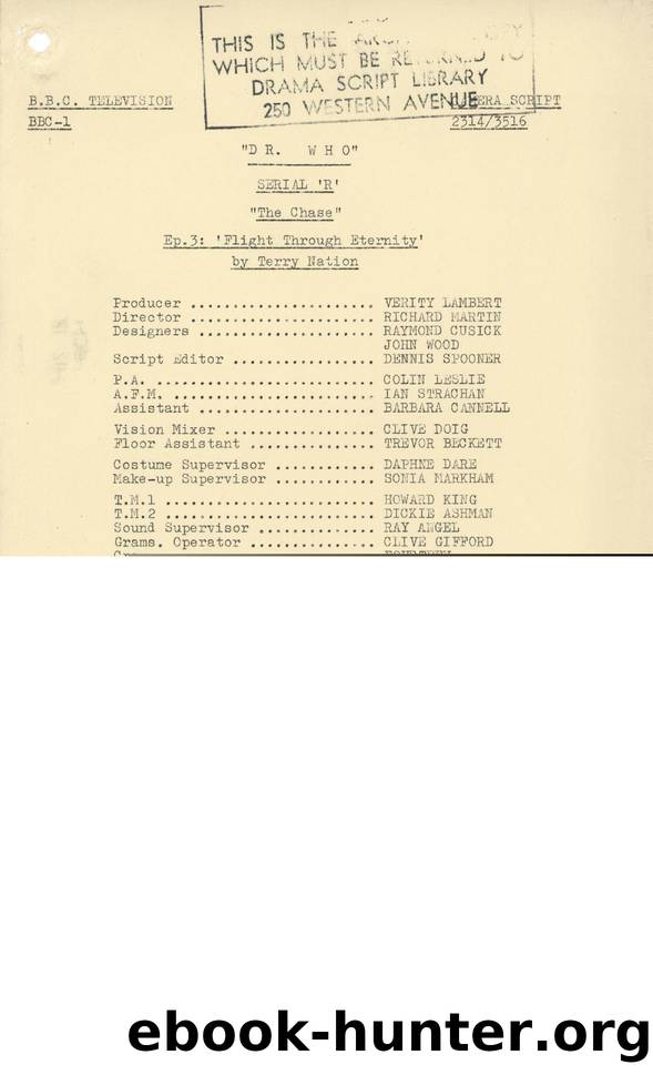 02-08 - The Chase by Episode 3 (Camera Script)