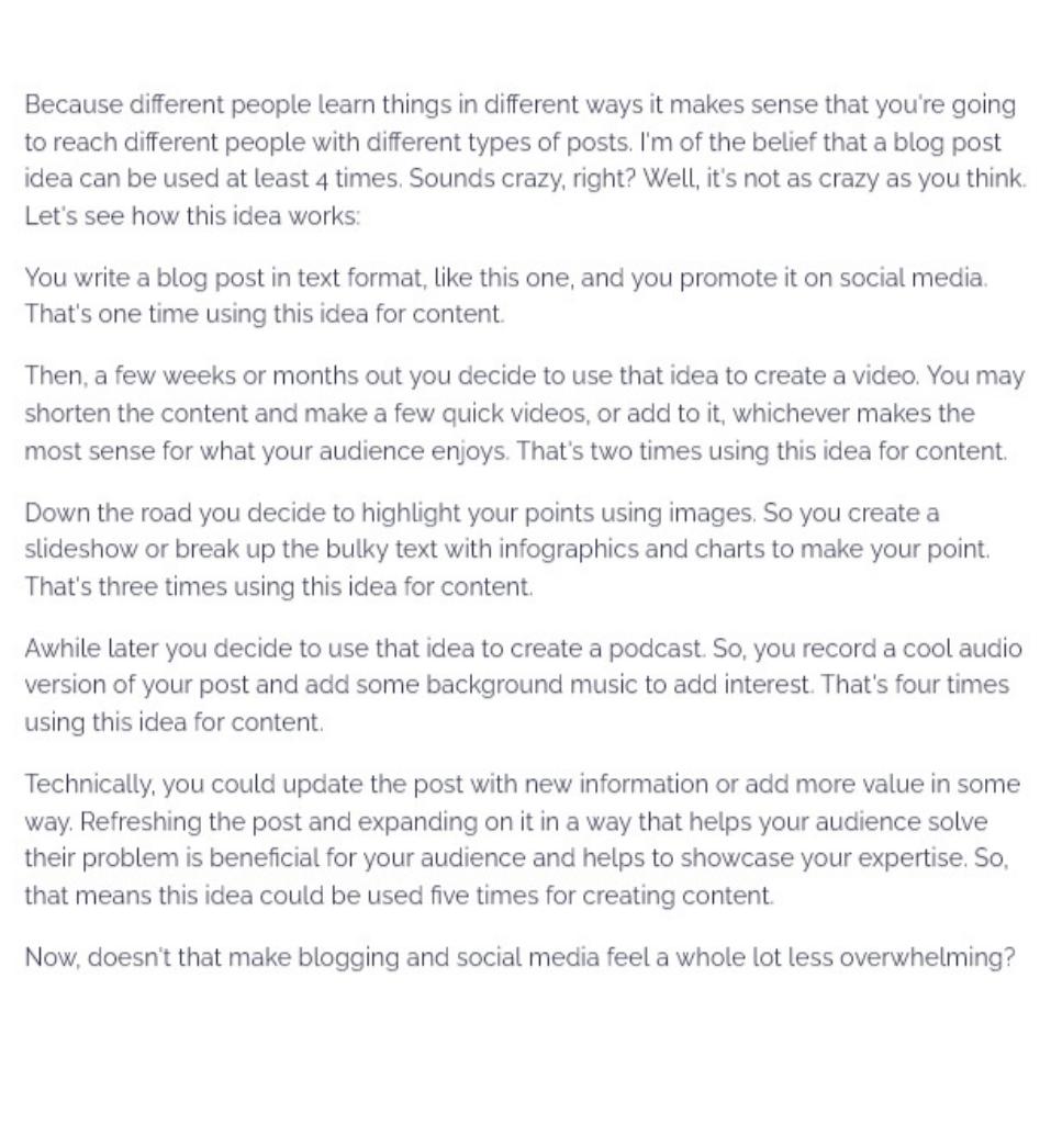 02-How to Make the Most out of a Blog Post by Unknown