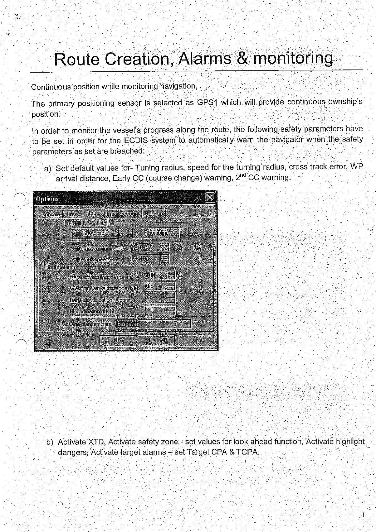 02. Route Creation Alarms and Monitoring & 03. AIS Functions by Unknown