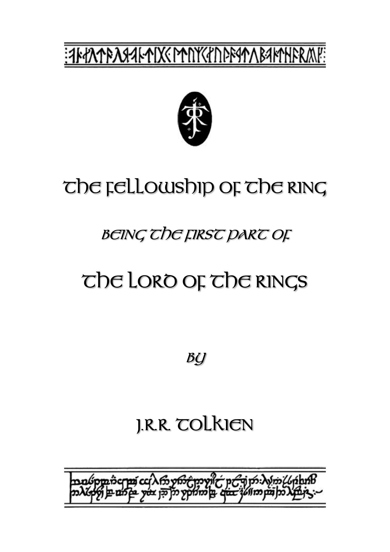 02. The Fellowship of the Ring by Nguyen Trong Tuan