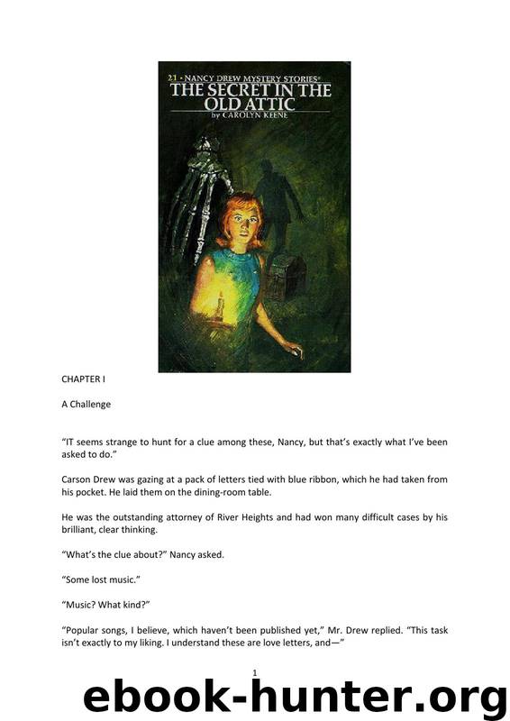 021 The Secret in the Old Attic by Manoj