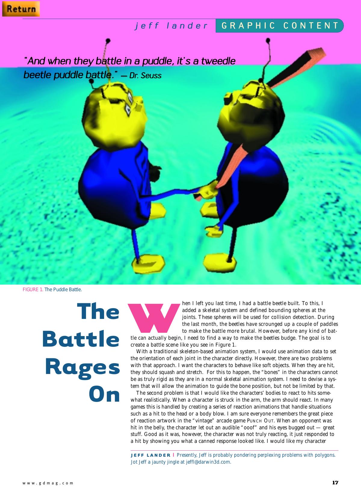 022001: Graphic Content: The Battle Rages On by Unknown