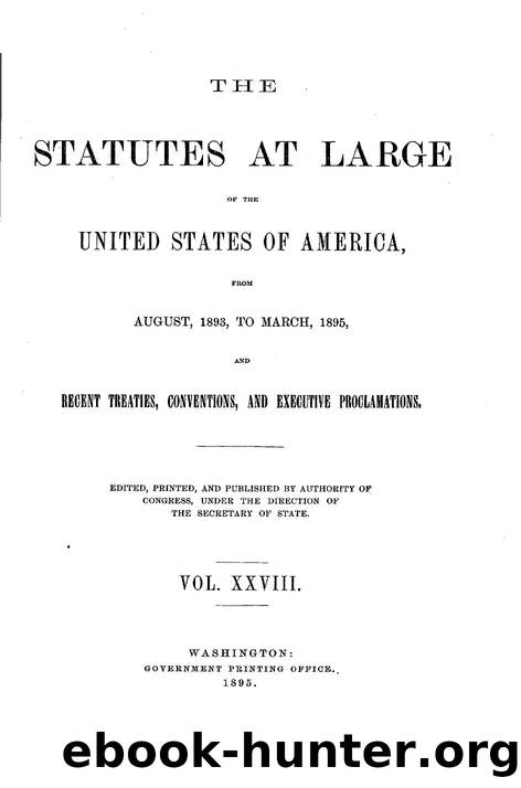 028 statutes at large by Unknown
