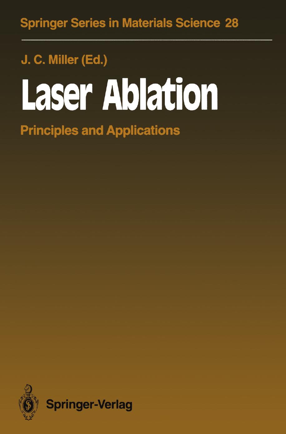 028. Laser Ablation by Principles & Applications (1994)