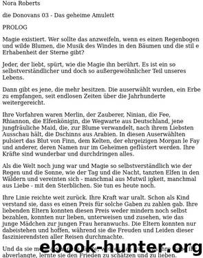 03 - Das geheime Amulett by Nora Roberts