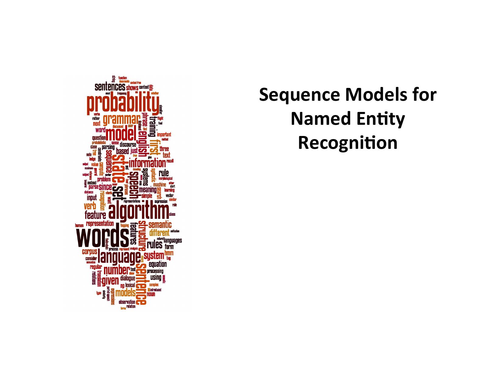 03 Sequence Models for Named Entity Recognition 15-05 by Unknown