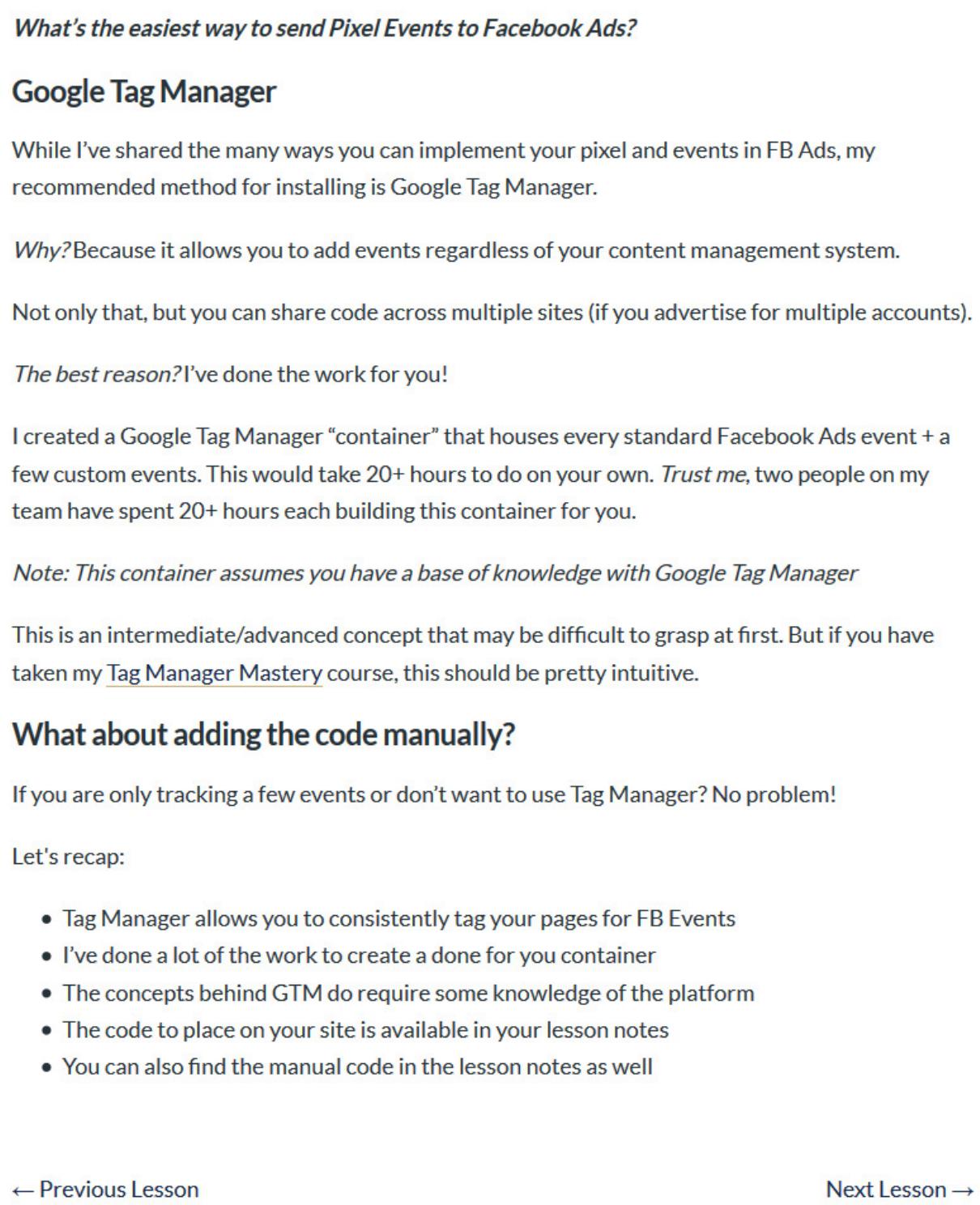 03-Pixel Events Implementation via Google Tag Manager by unknow