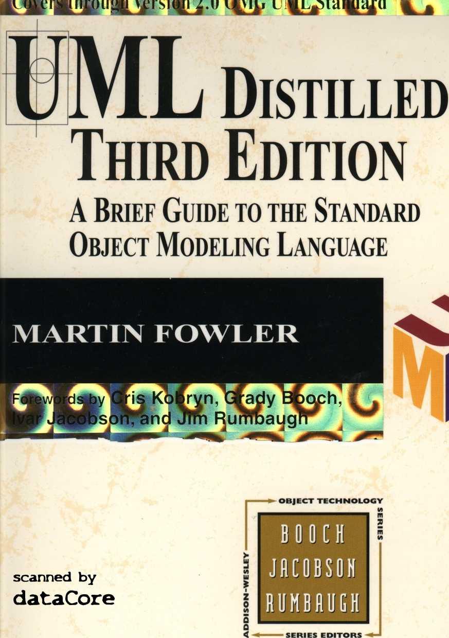 0321193687 UML Distilled; A Brief Guide to the Standard Object Modeling Language (3rd ed.) [Fowler 2003-09-25] {5D21D116} by Unknown