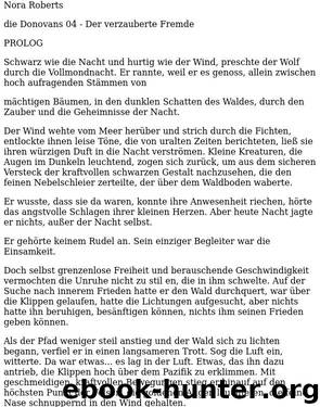 04 - Der verzauberte Fremde by Nora Roberts