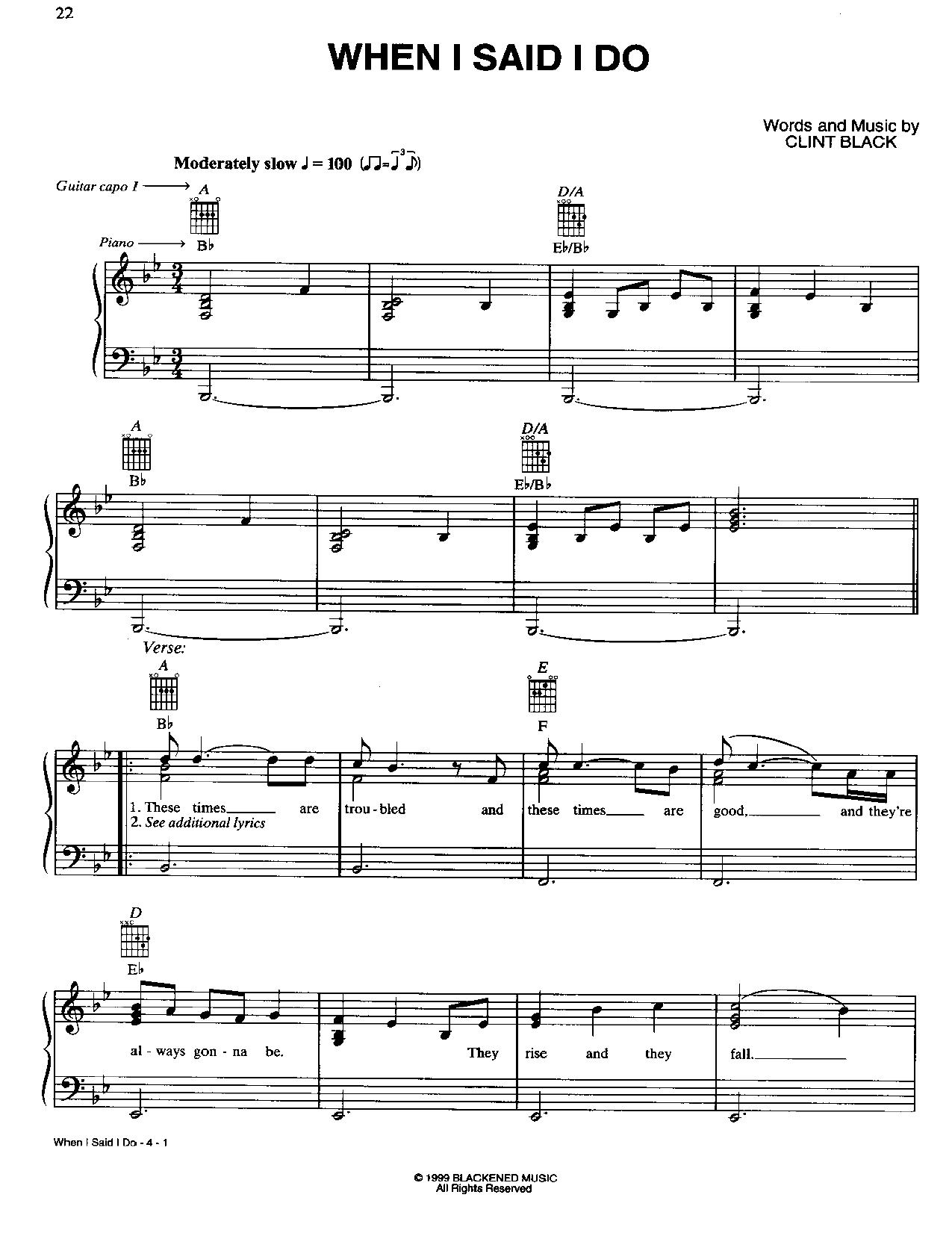 04 Clint Black-When I Said I Do by Unknown