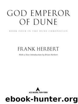 04.04 God Emperor of Dune by Frank Herbert