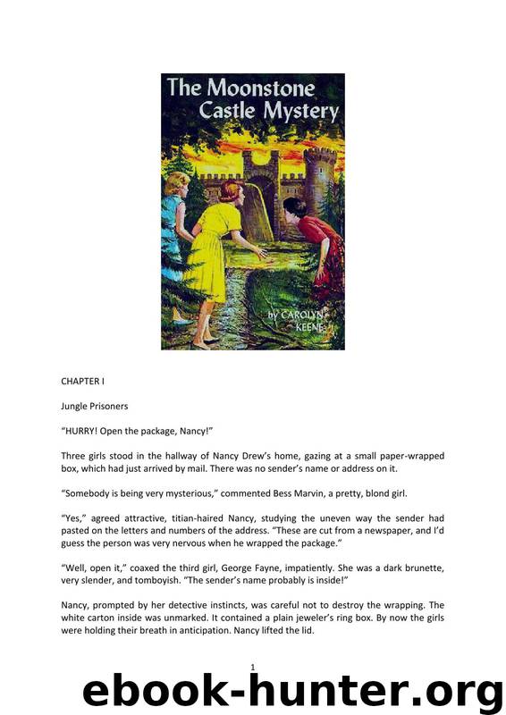 040 The Moonstone Castle Mystery by Manoj