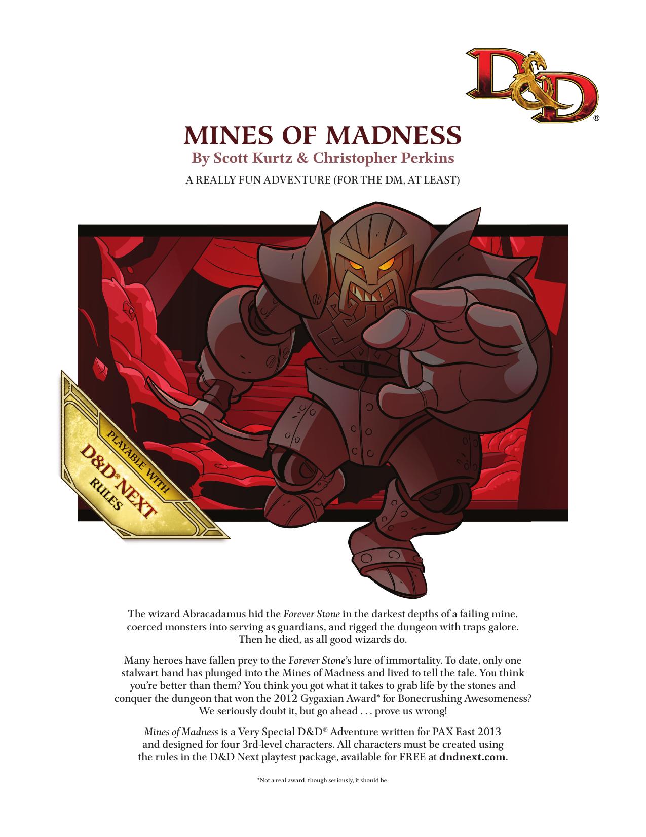 040113 Mines of Madness by Unknown