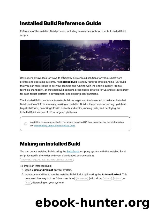 041 Installed Build Reference Guide by Unknown