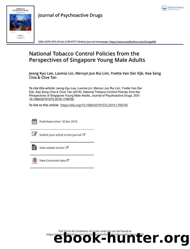 05-12 by Jeong Kyu Lee & Lavinia Lin & Mervyn Jun Rui Lim & Yvette Van Der Eijk & Kee Seng Chia & Clive Tan