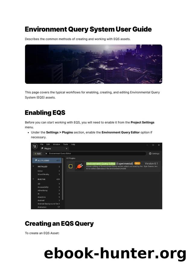 050 Environment Query System User Guide by Unknown