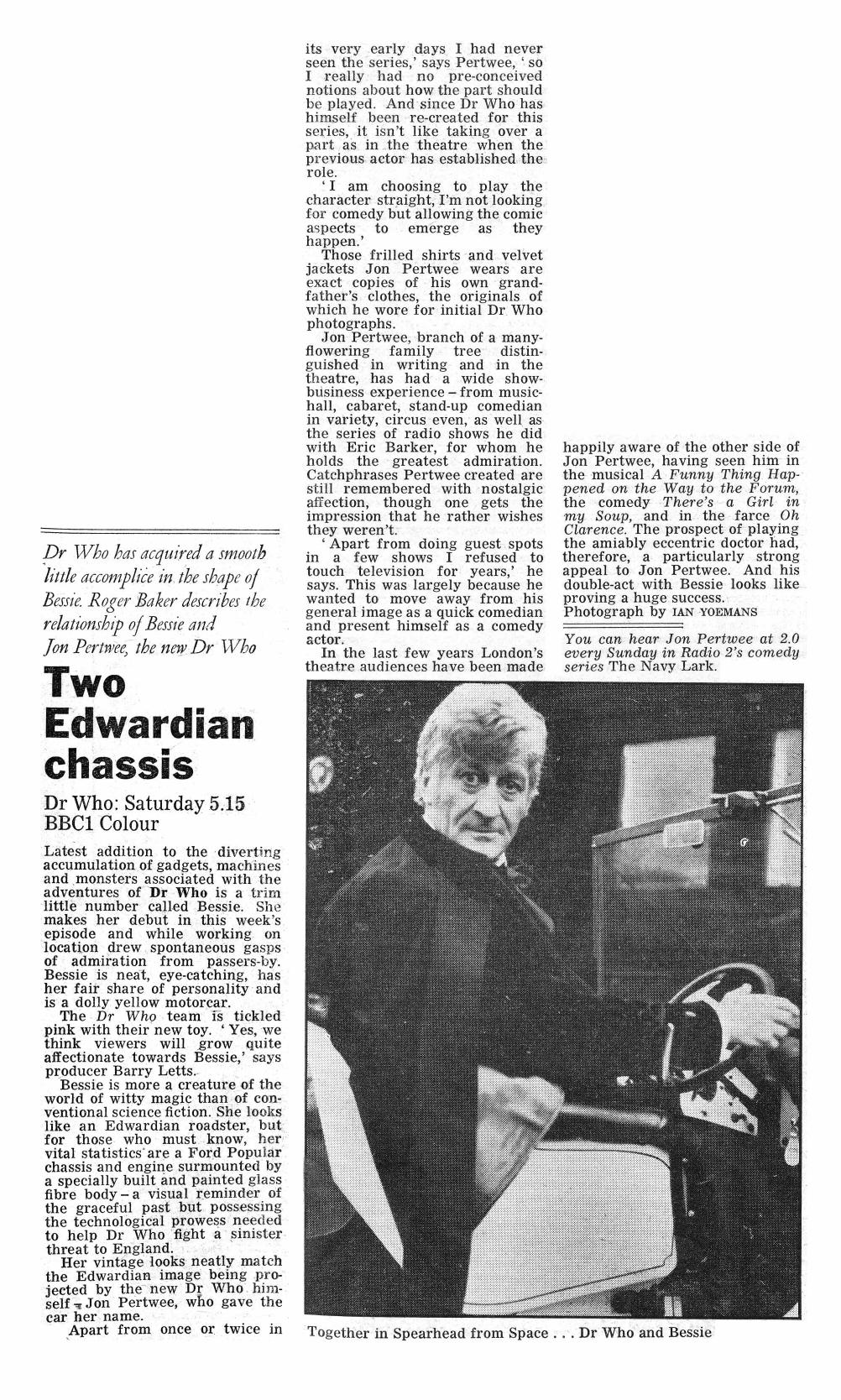 052 - Doctor Who and the Silurians - Extra by RT Billings