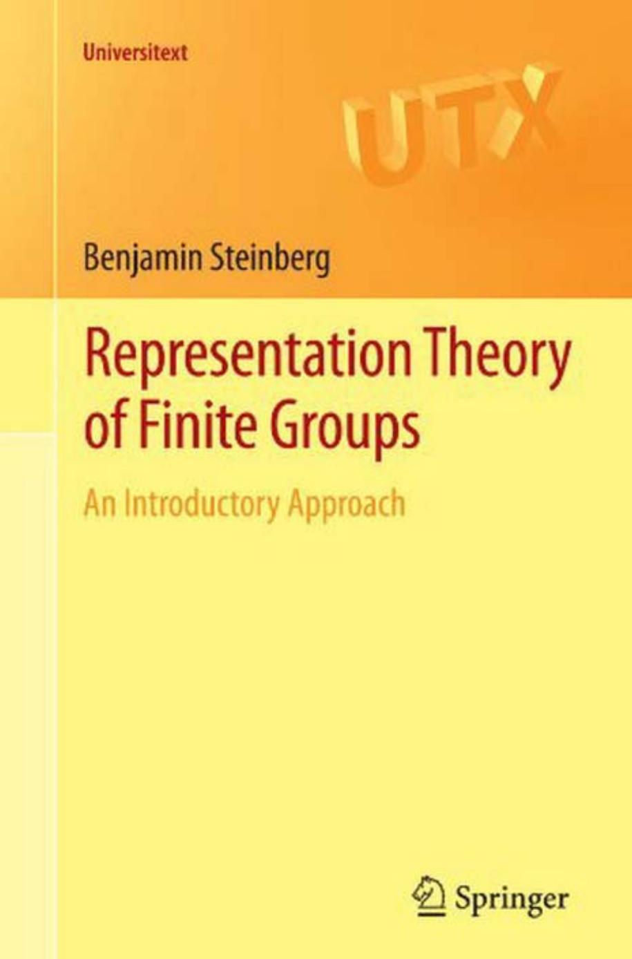 05851 - Representation Theory of Finite Groups by An Introductory Approach