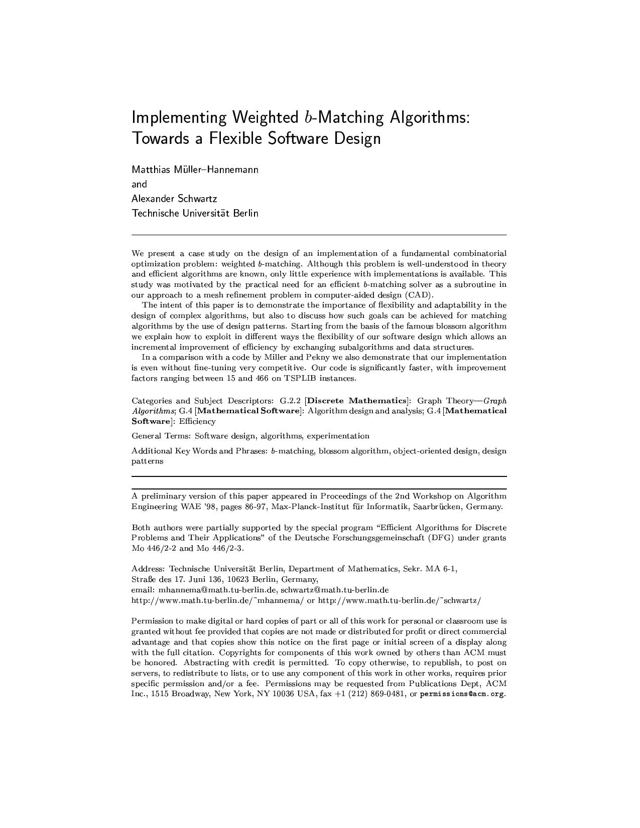 06 - Implementing weighted b-... flexible software design.pdf by mkozlov