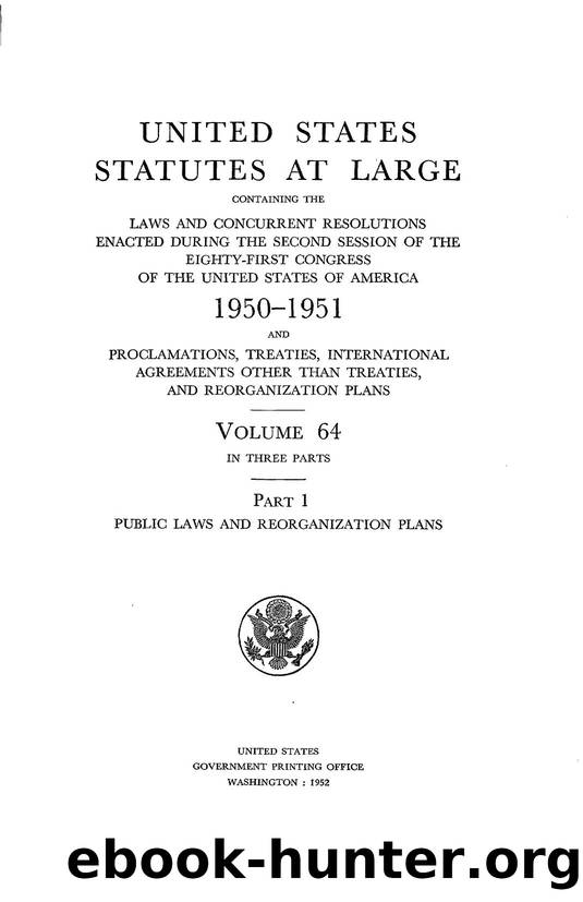 064 statutes at large by Unknown