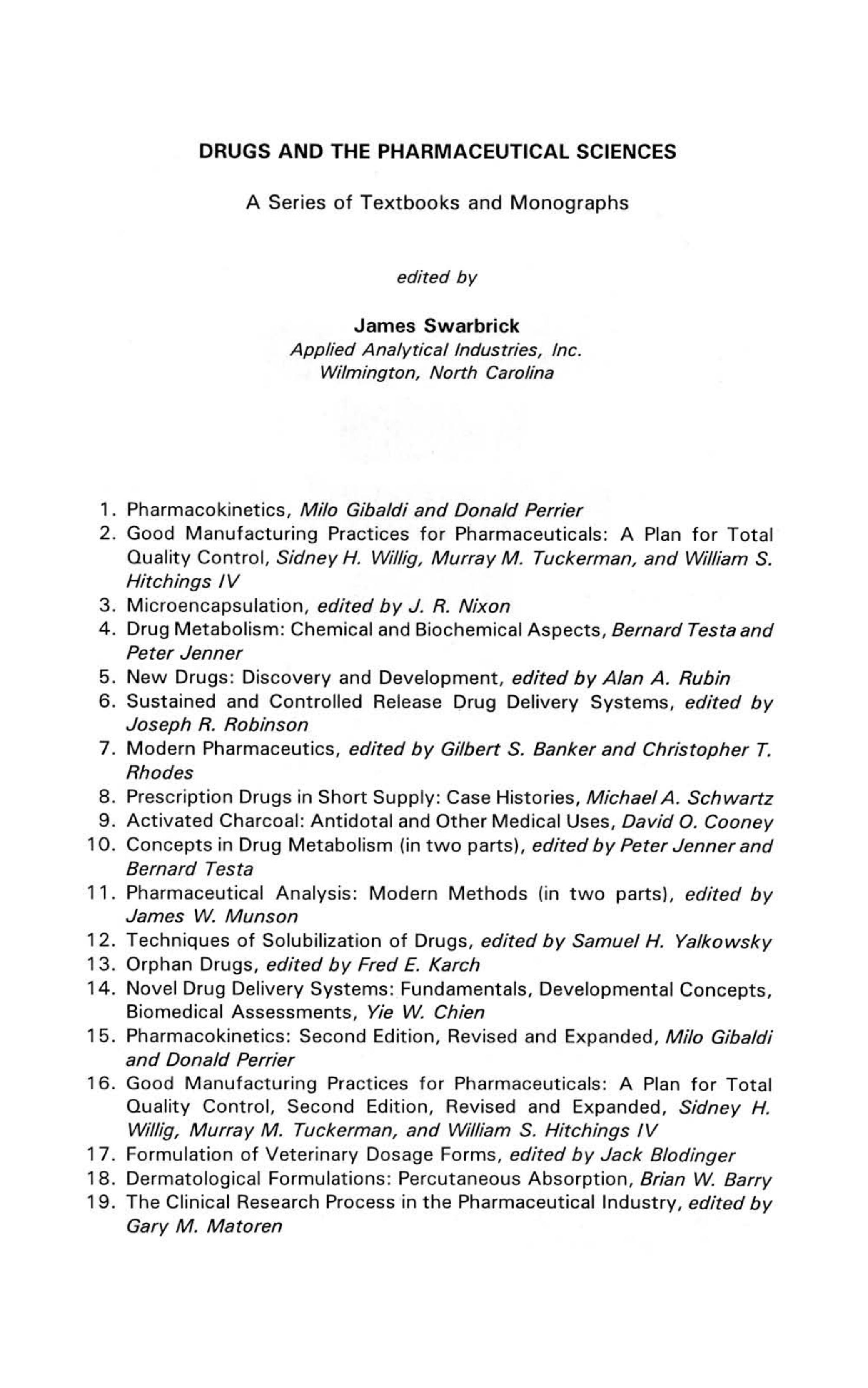 064. Achieving Sterility in Medical and Pharmaceutical Products (1994) by Unknown