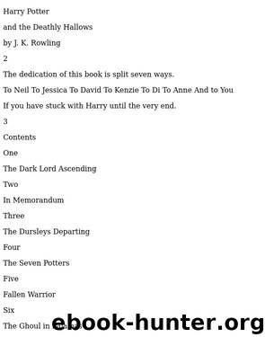 07 The Deathly Hallows by Rowling JK