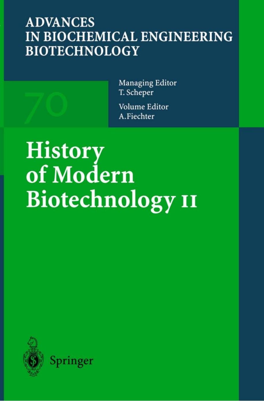070. History of Modern Biotechnology II (2000) by Unknown
