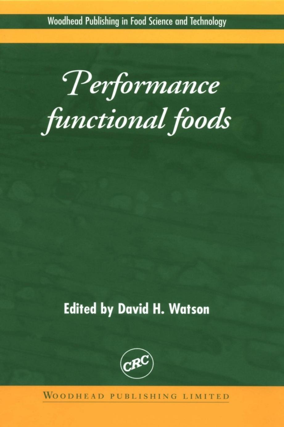 078. Performance Functional Foods (2003) by Unknown