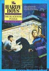 082-The Blackwing Puzzle by Franklin W. Dixon