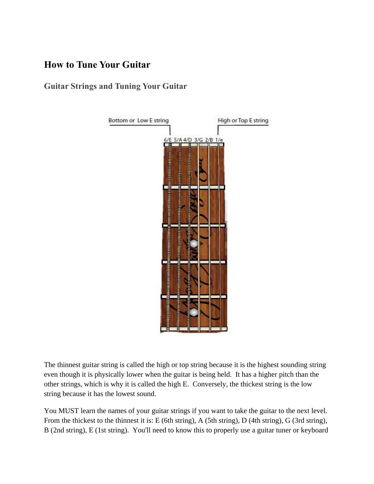 09-How-to-Tune-Your-Guitar by Erich Mahnke