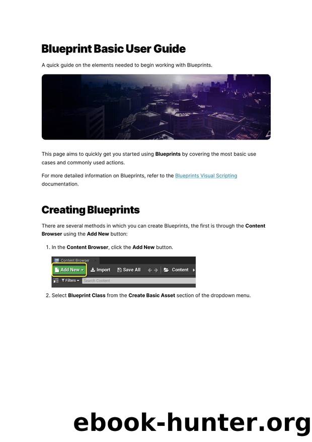 090 Blueprint Basic User Guide by Unknown