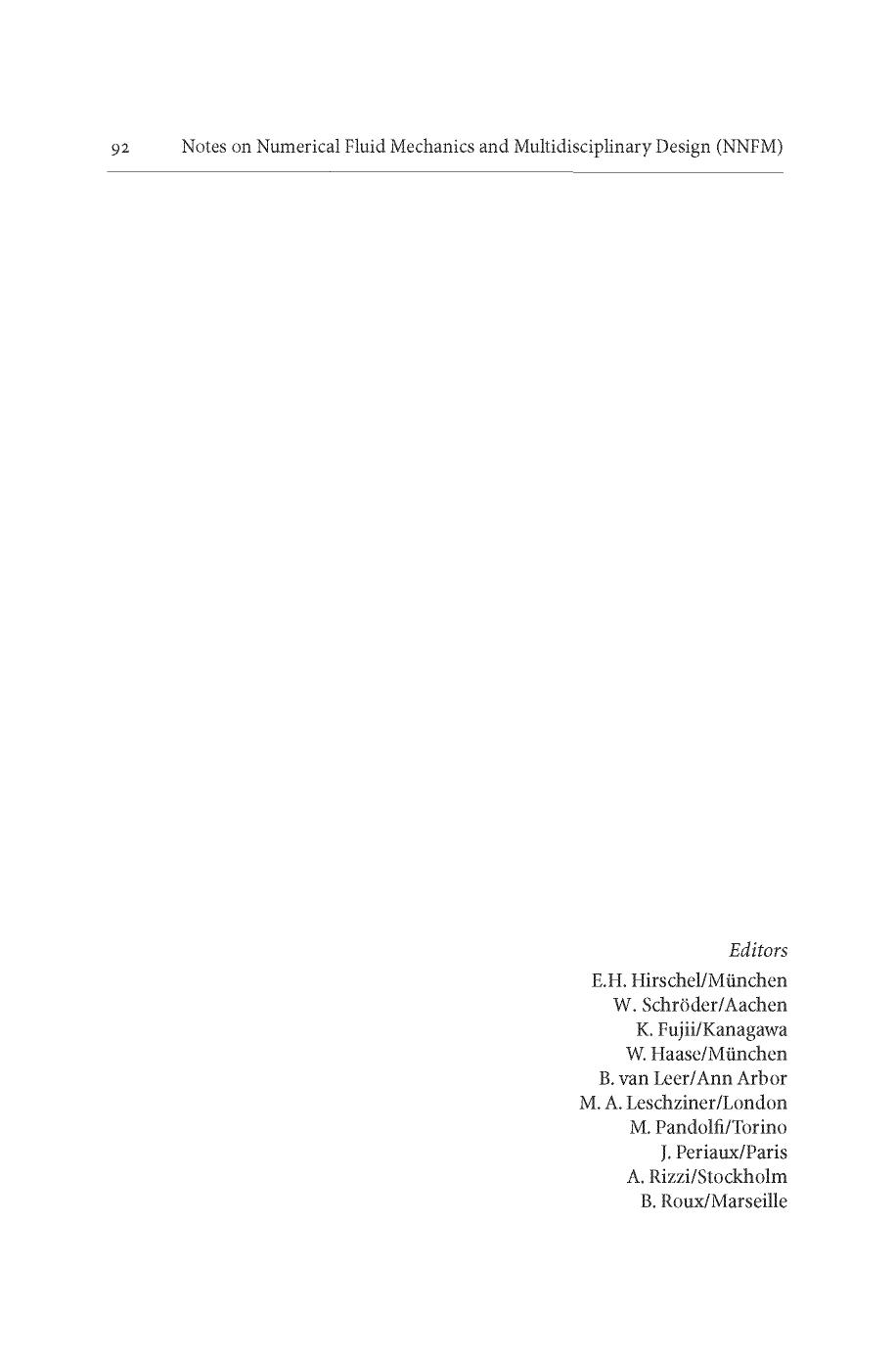 092. New Results in Numerical and Experimental Fluid Mechanics V (2006) by Unknown