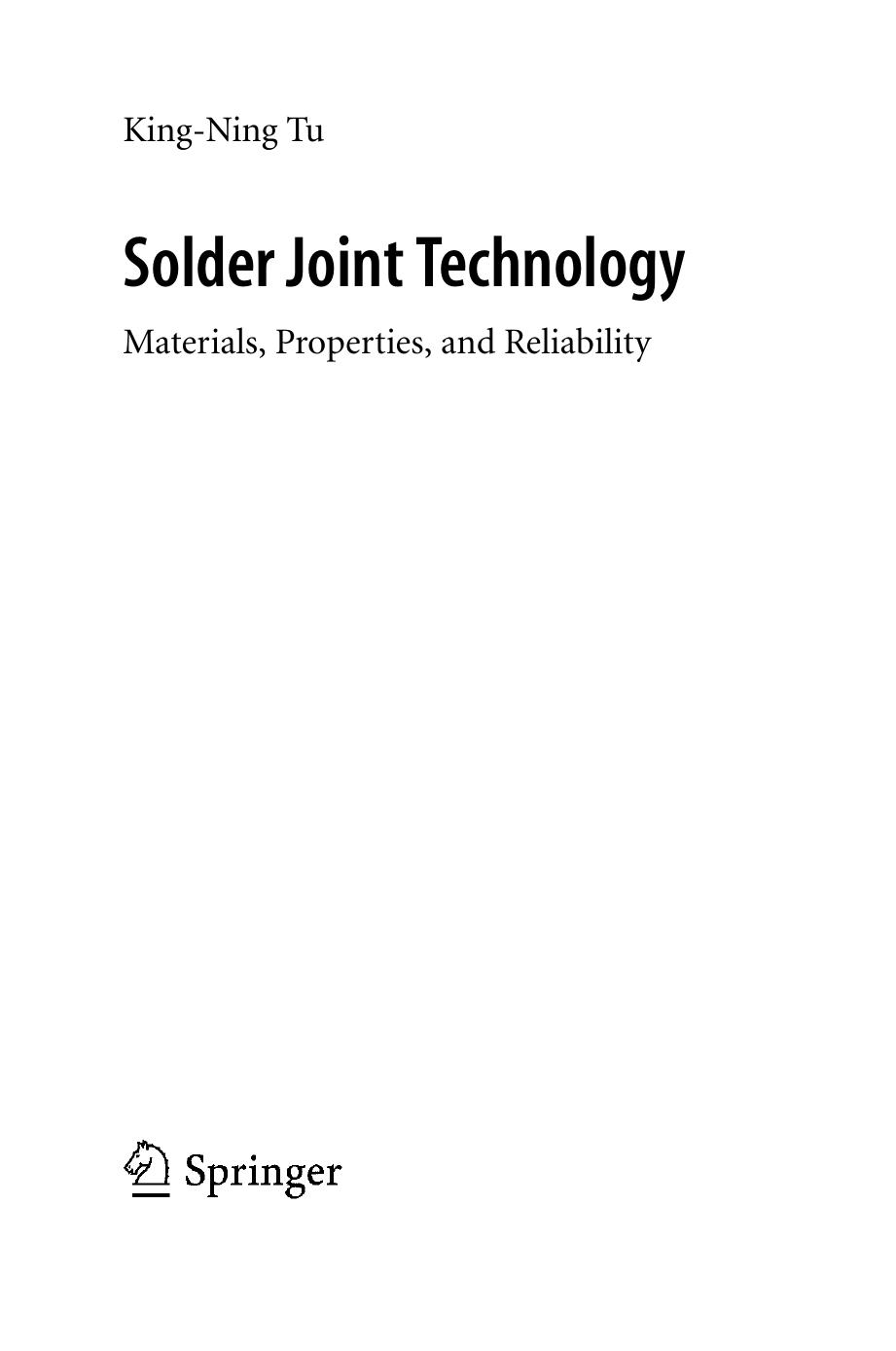 092. Solder Joint Technology by Materials Properties & Reliability (2007)