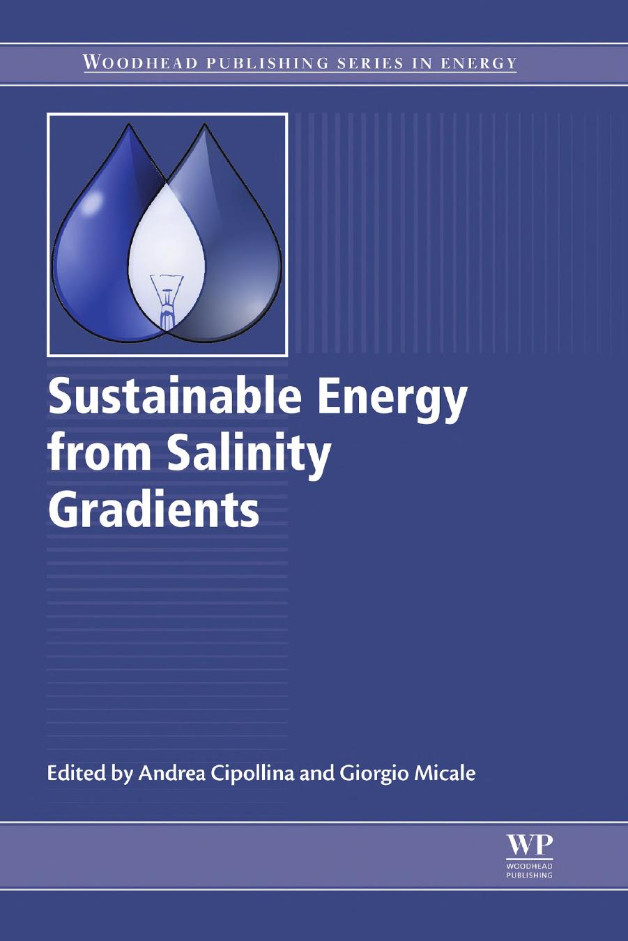 095. Sustainable Energy from Salinity Gradients (2016) by Unknown