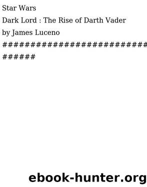 1 - the rise of darth vader by Unknown