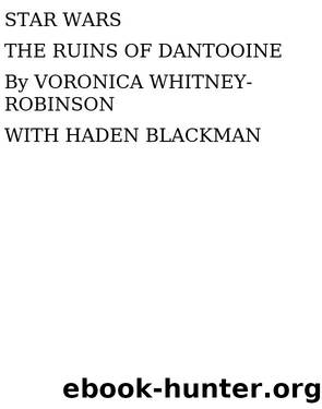 1 - the ruins of dantooine by Unknown