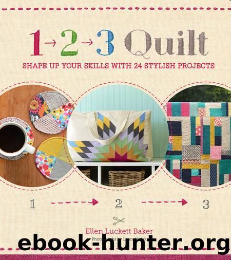 1, 2, 3 Quilt by Ellen Luckett Baker
