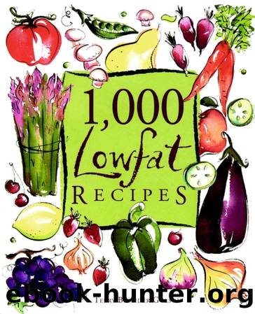 1,000 Low-Fat Recipes by Terry Blonder Golson